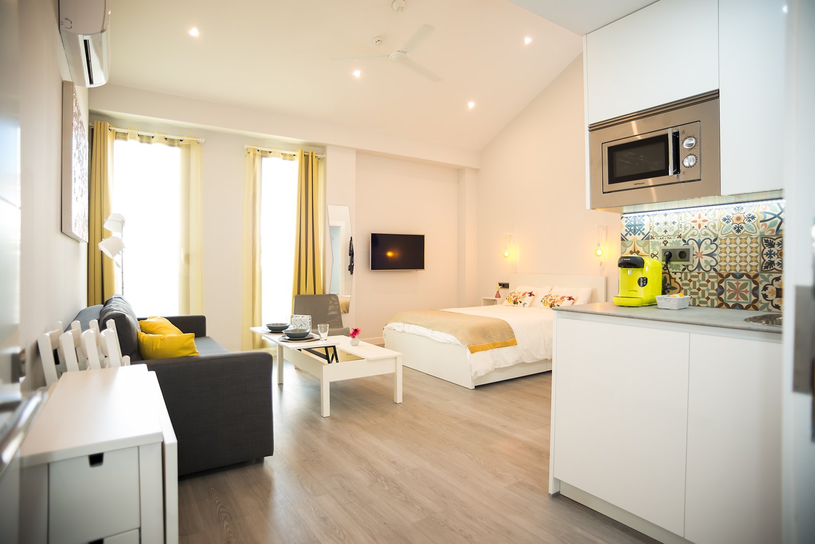 Interior de los apartamentos AlgoDiferente en Córdoba
